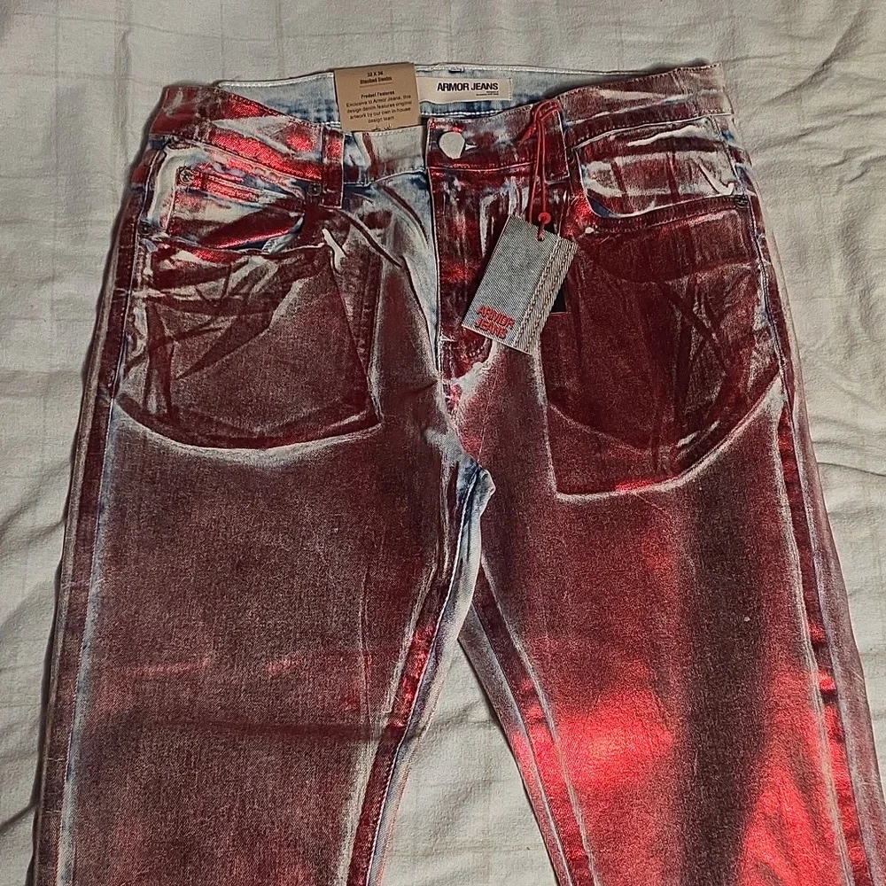 Armor Foil Wash Jeans - Picture 2 of 10